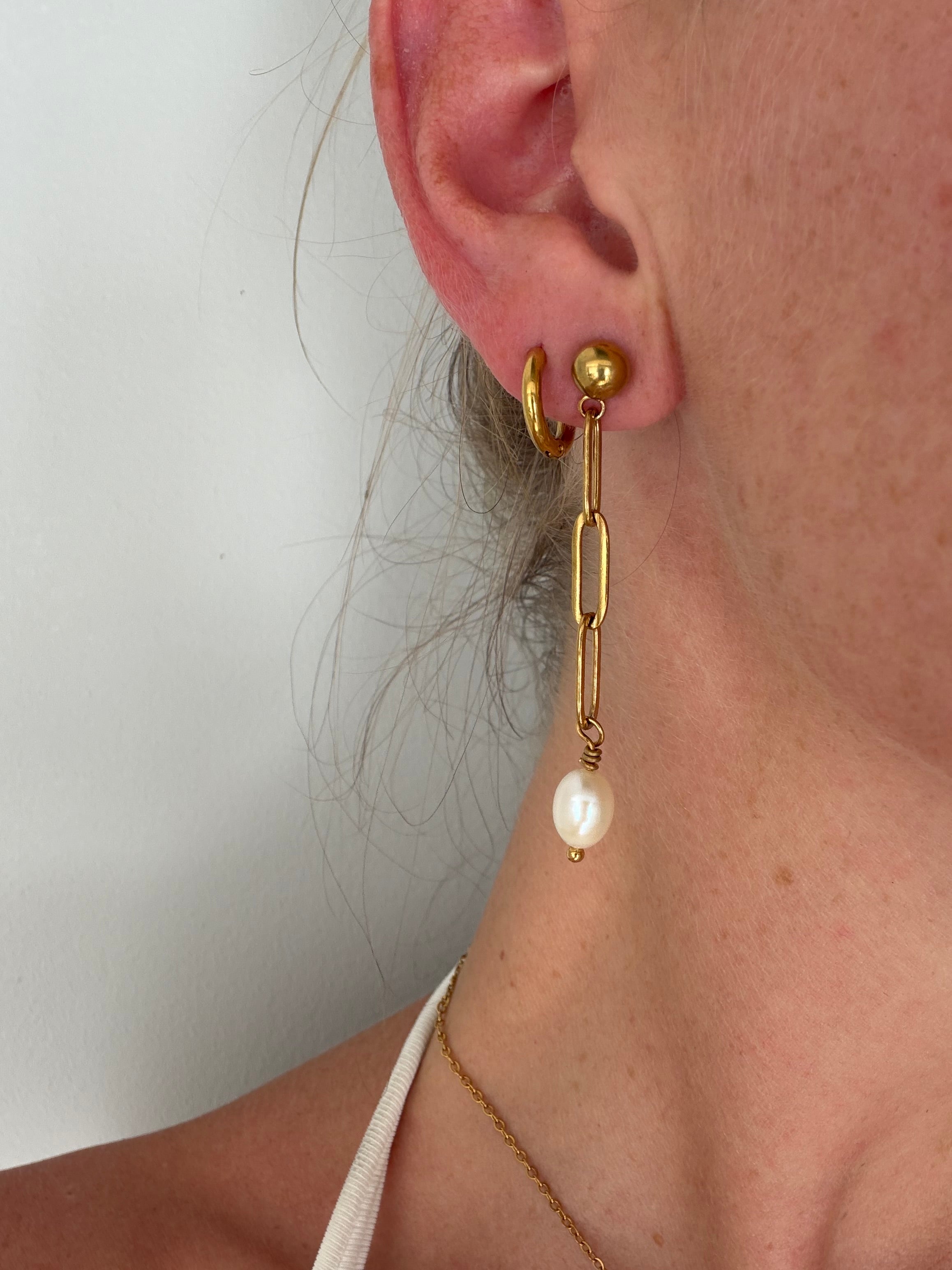 Pearl Cascade Earrings