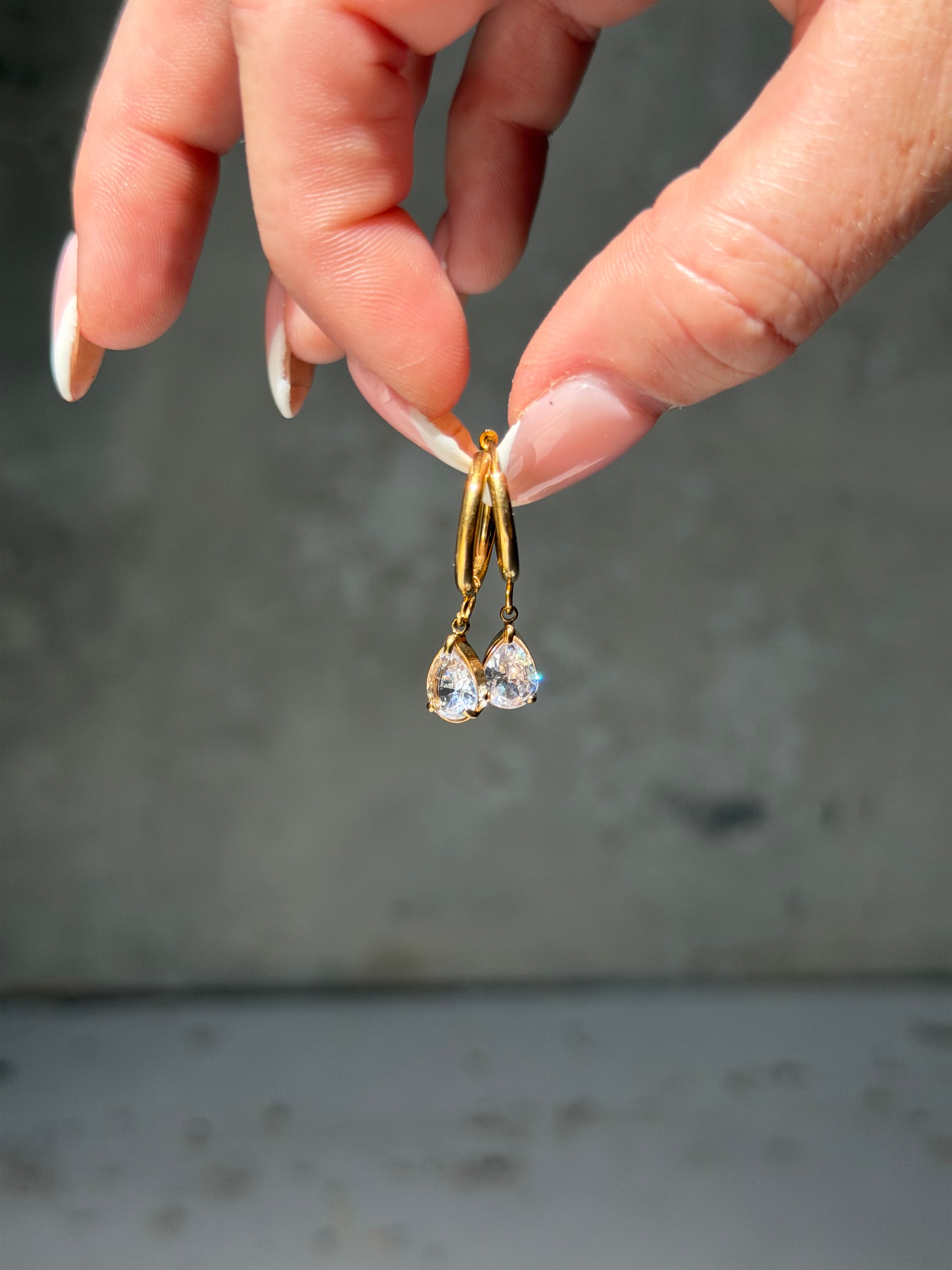 Crystal Drop Earrings