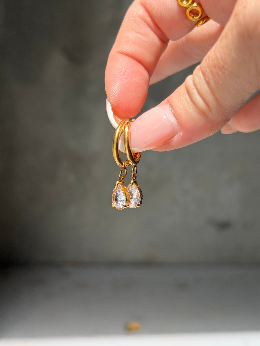 Crystal Drop Earrings