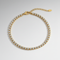 Classic Tennis Bracelet - Angled Overview