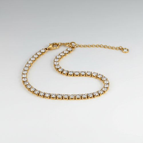 Classic Tennis Bracelet with Extension - Main View