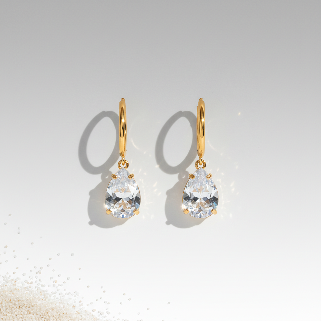 Crystal Drop Earrings