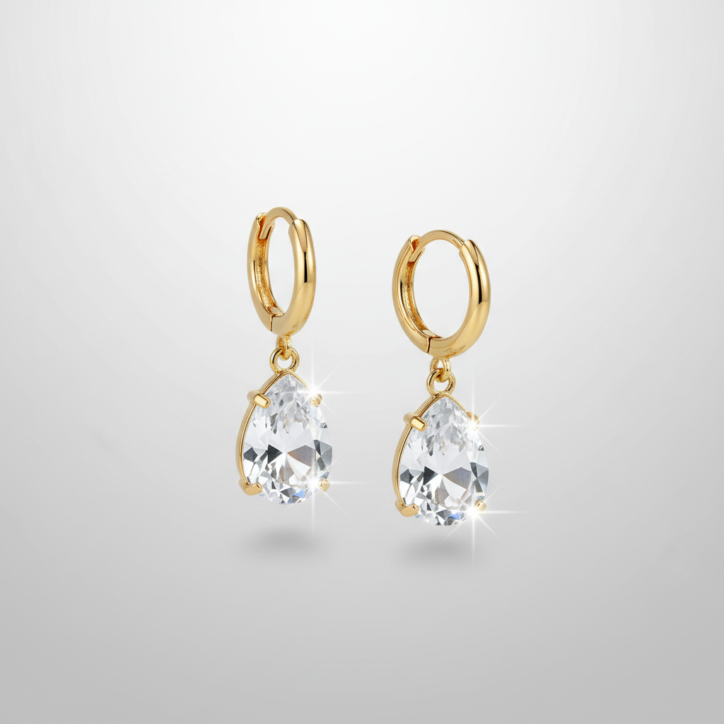 Crystal Drop Earrings