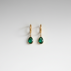 Emerald Drop Earrings
