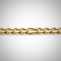 Figaro Chain Bracelet - Detail Shot