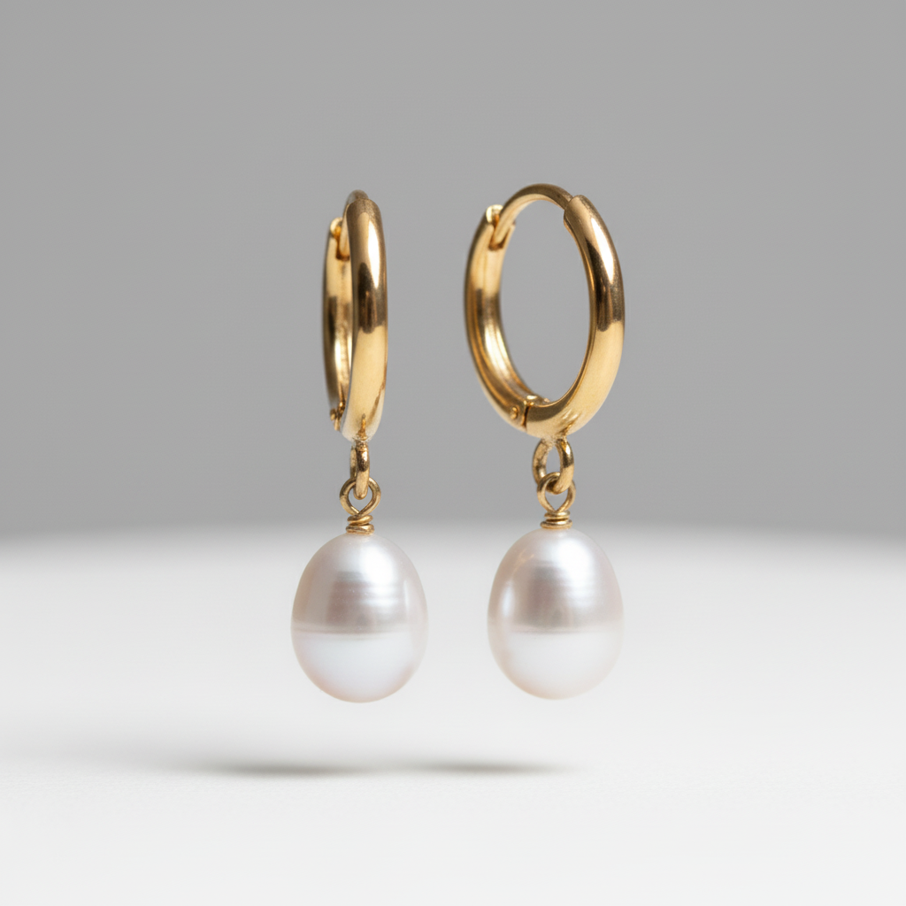 Pearl Drop Earrings