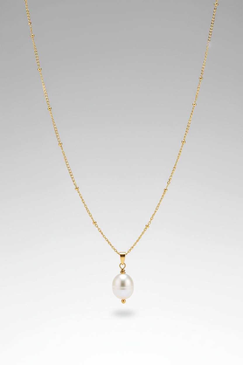 Pearl Drop Necklace - Product