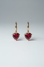 Red Heart Earrings