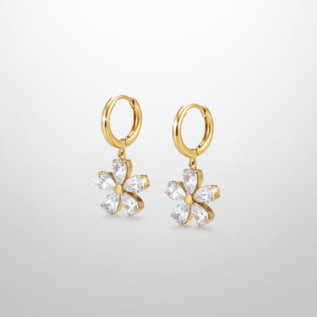 Wildflower Shores Earrings - Angled View